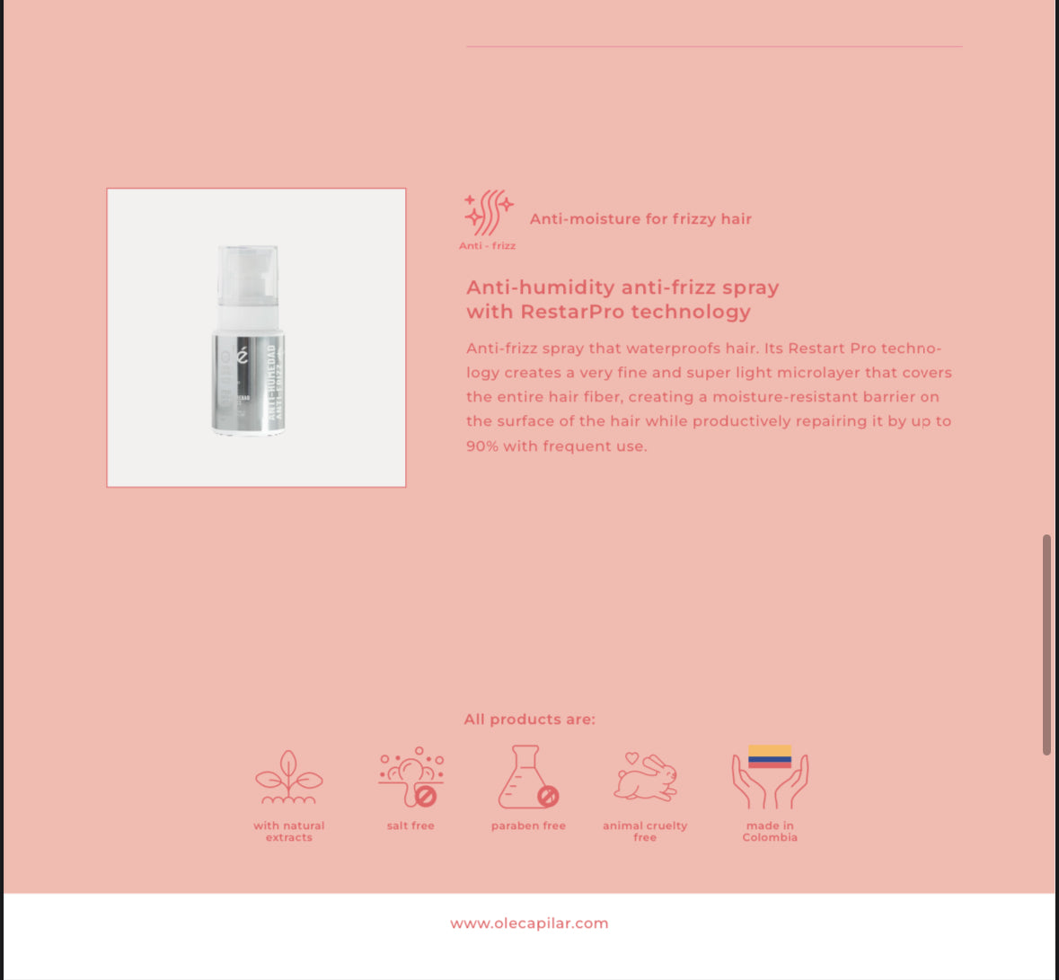 WeatherProof Hair Mist