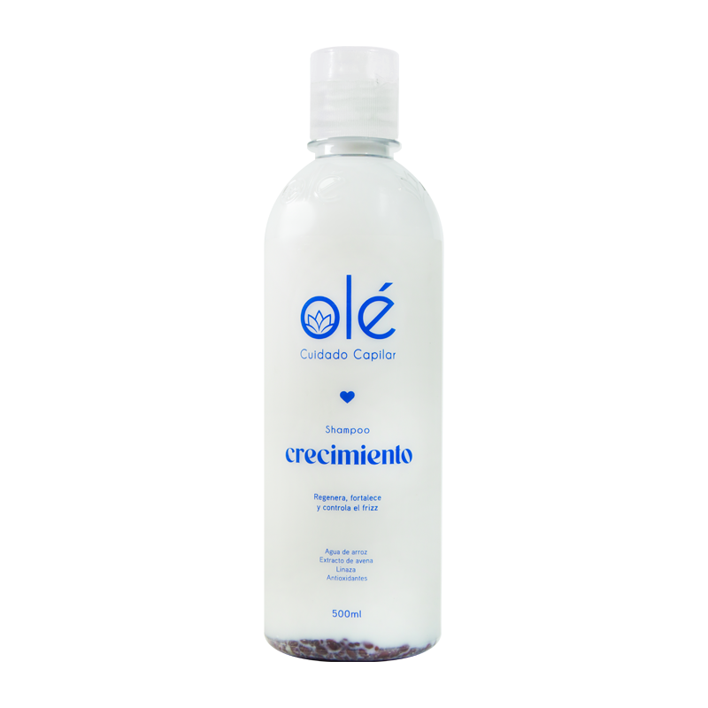 STRENGTHENING RICE& FLAXESEED SHAMPOO FOR HAIR GROWTH