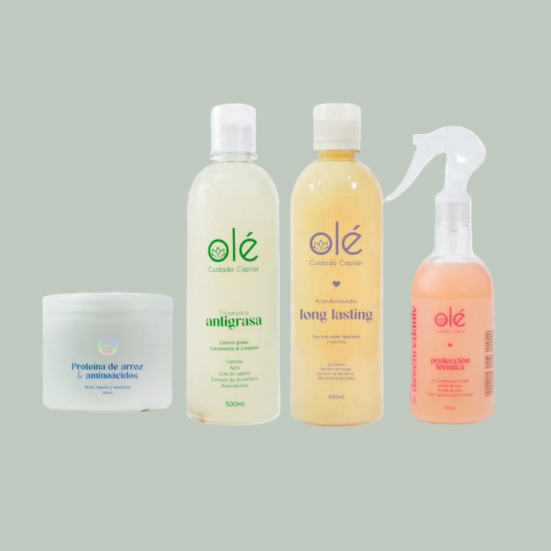 OILY HAIR BUNDLE