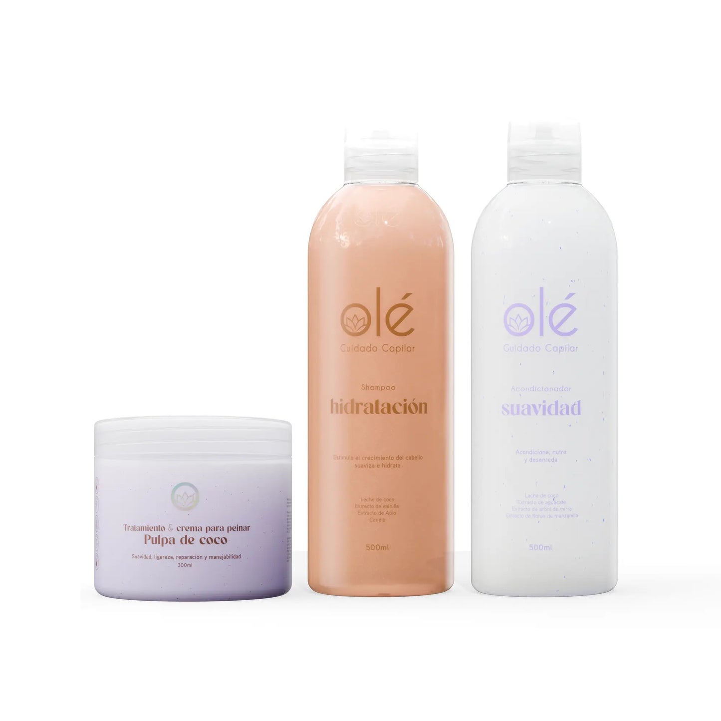 🌴 DEEP HYDRATION & NOURISHMENT BUNDLE – OLÉ CAPILAR