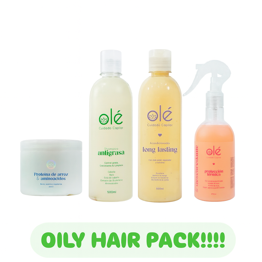 OILY HAIR BUNDLE