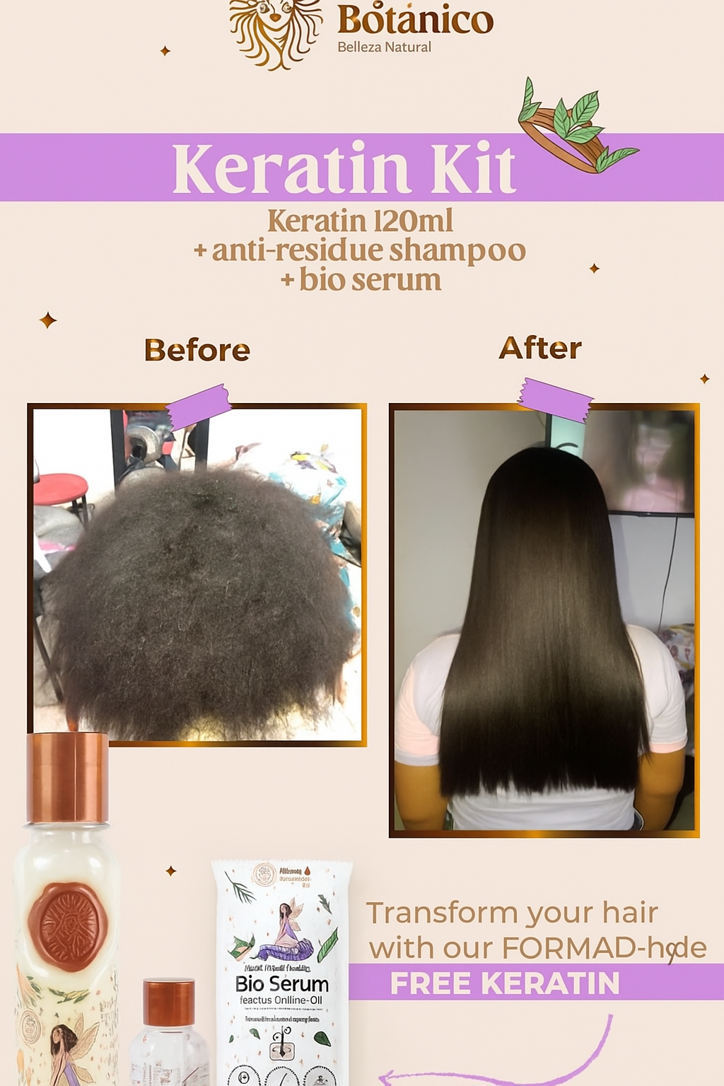 EVOLUTION KERATIN KIT 250 ML