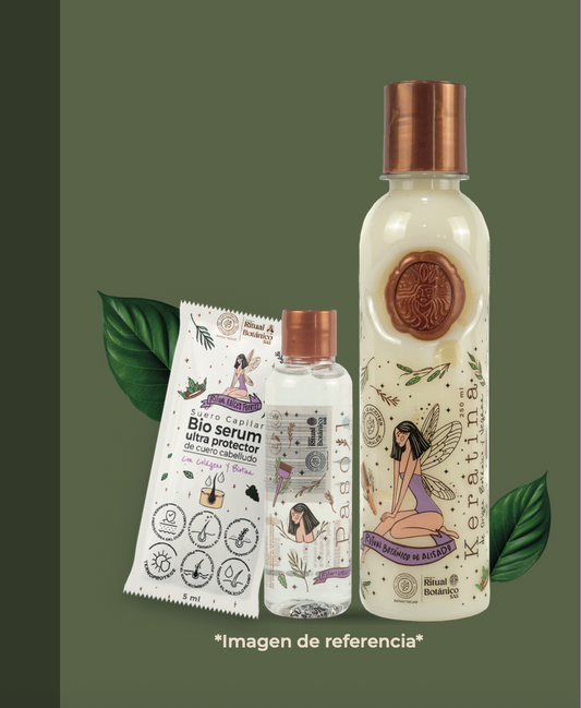 BOTANICAL KERATIN HAIR STRAIGHTENING KIT – MEDIUM SIZE