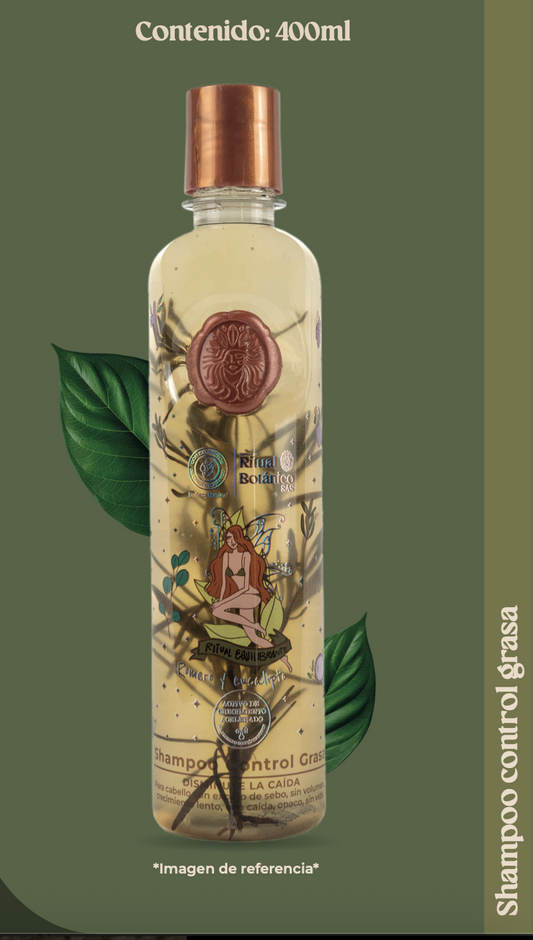 OIL CONTROL SHAMPOO – FAST HAIR GROWTH | BALANCING SCALP CLEANSER (400ML)