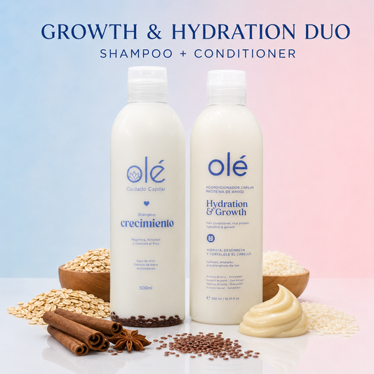 RICE DUO – SHAMPOO & CONDITIONER FOR HAIR GROWTH