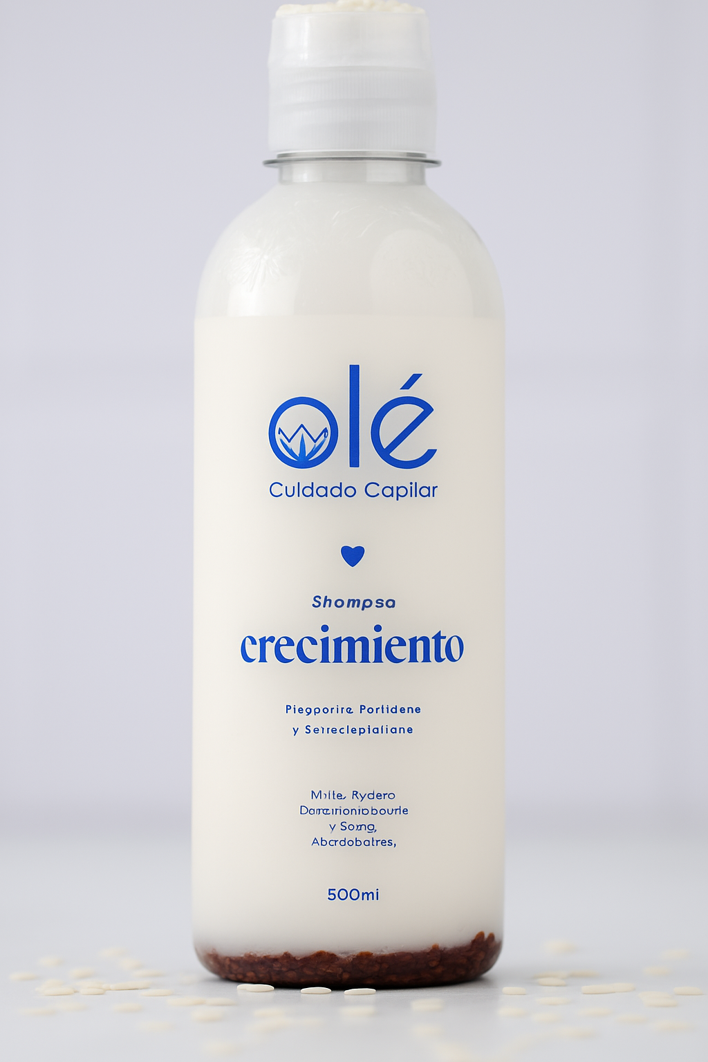 STRENGTHENING RICE& FLAXESEED SHAMPOO FOR HAIR GROWTH