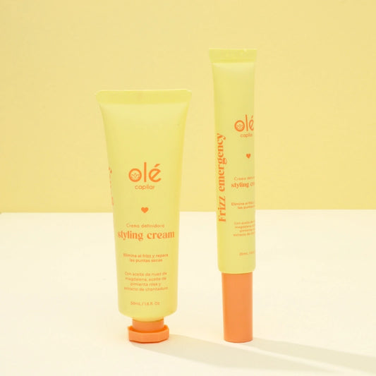 FRIZZ EMERGENCY BUNDLE : SLICK & STYLING CREAM