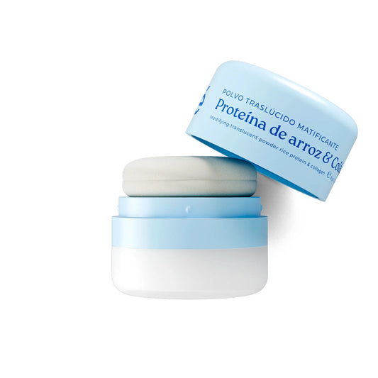 DRY SHAMPOO POWDER – TRANSLUCENT MATTIFYING WITH RICE PROTEIN & COLLAGEN (TALC-FREE)