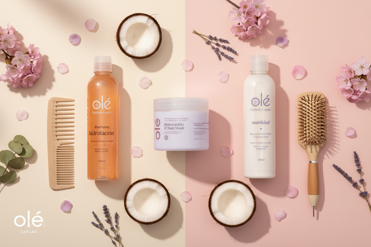 🌴 DEEP HYDRATION & NOURISHMENT BUNDLE – OLÉ CAPILAR